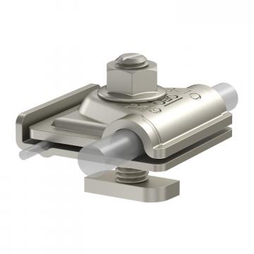Earthing terminal for PV mounting systems