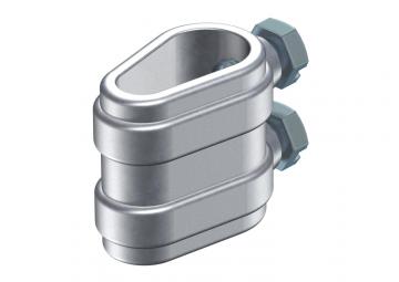 Separating piece, open 