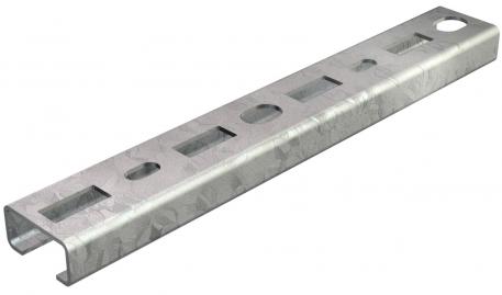 CL3015 profile rail, 16 mm slot, FT, perforated 2000 | 30 | 15 | 1,5 | Jeklo | vroče pocinkano | 