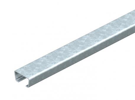 AML3518 anchor rail, slot 16.5 mm, FT, unperforated 2000 | 35 | 18 | 1,5 | Jeklo | vroče pocinkano | 