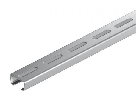 AML3518 anchor rail, slot 16.5 mm, A2, perforated 6000 | 35 | 18 | 1,5 | Nerjaveče jeklo 1.4301 | surovo, naknadno obdelano | 