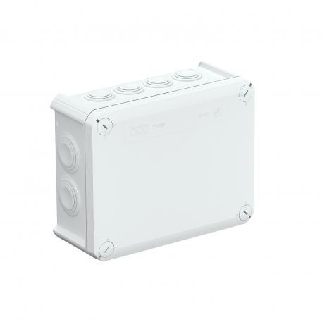 Razdelilna doza T 160, vtično tesnilo 176x135x67 | 12 | IP66 | bela; RAL 9010