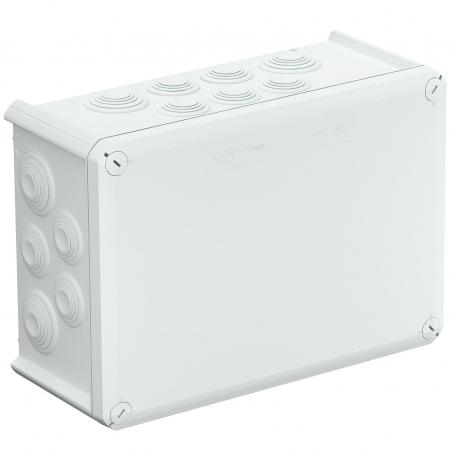 Razdelilna doza T 350, vtično tesnilo 267x182x110 | 24 | IP66 | bela; RAL 9010