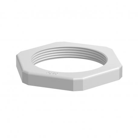 Locknut, PG thread, light grey Pg_36 | 60