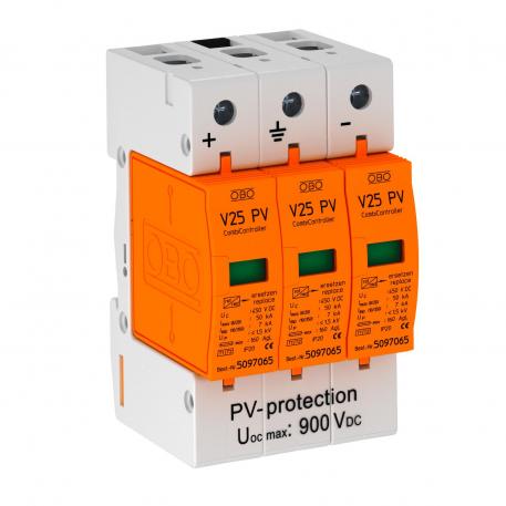 Kombinirani odvodnik PV V25, 900V DC