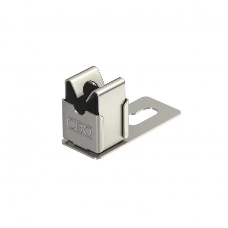 Roof conductor holder for tiled, slated and corrugated roofs, Rd 8, A2