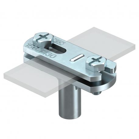 Cable bracket for flat conductors 30 x 4 mm ploščato