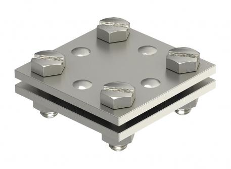 DIN cross-connector for flat conductor A2