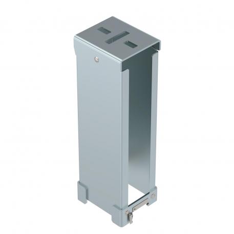 Long support for PV module mounting, flat roof