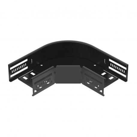 90° bend 60, black 100 | Jeklo | PES135 - poliester | globoko črna; RAL 9005