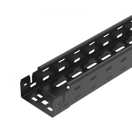 Cable tray RKS-Magic® 60 FS black 3050 | 100 | 60 | 0,75 | ne | globoko črna; RAL 9005 | Jeklo | PES135 - poliester