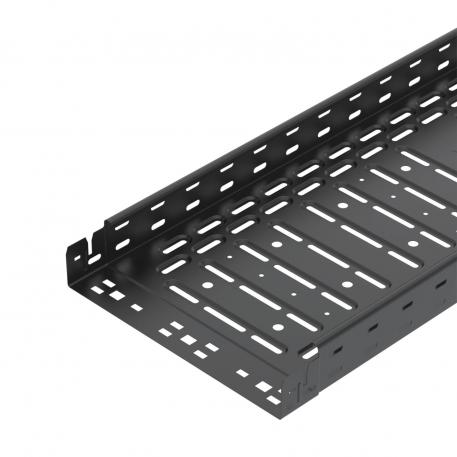 Cable tray RKS-Magic® 60 FS black 3050 | 300 | 60 | 0,75 | ne | globoko črna; RAL 9005 | Jeklo | PES135 - poliester