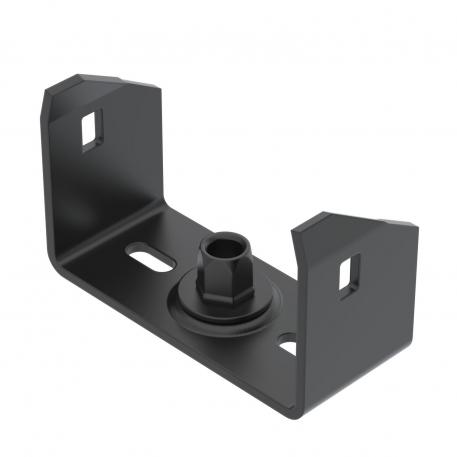 Centre suspension for cable tray, side height 60 mm, black 40 | 100 | 10,5 | 94 | globoko črna; RAL 9005
