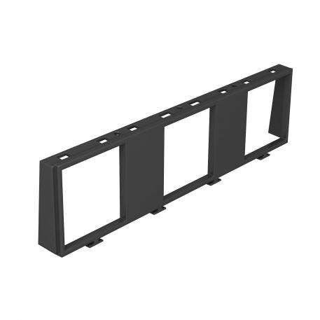 Nosilec modula za tri enojne elektroelemente Modul 45® 3